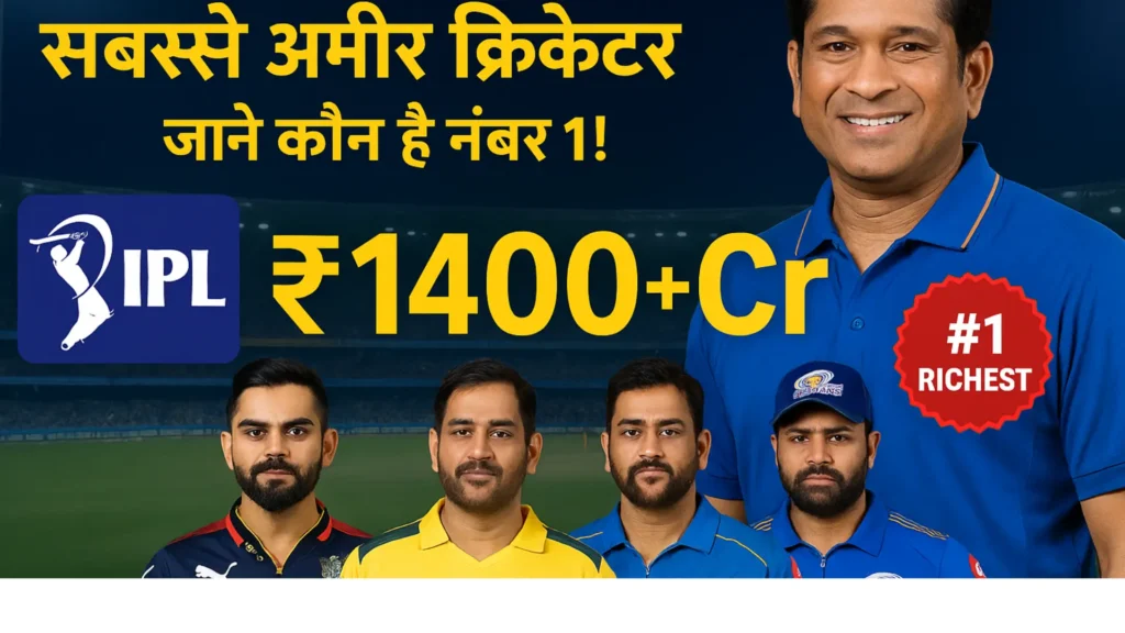 top 10 indian richest crickter