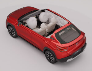 Citroen Basalt SUV air bags